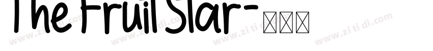 The Fruit Star字体转换